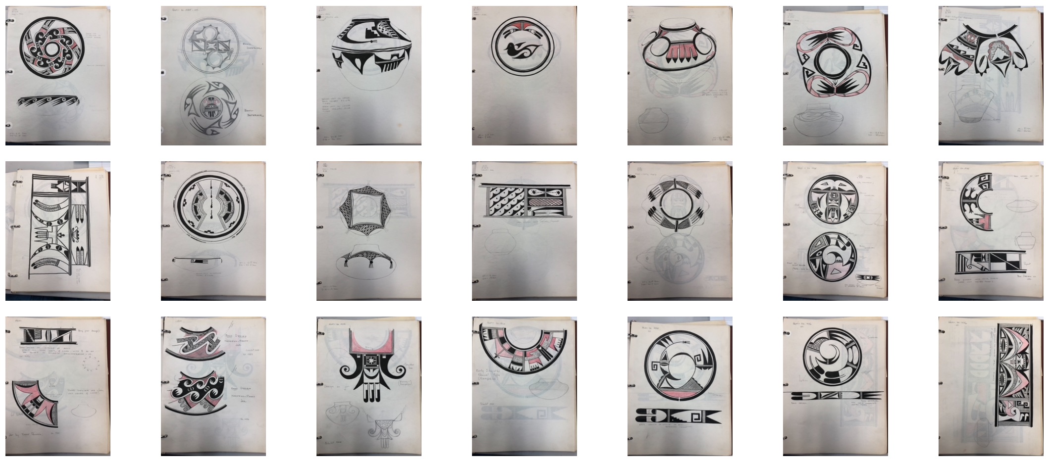 Designs from Pueblo Pottery Virgil Hubert